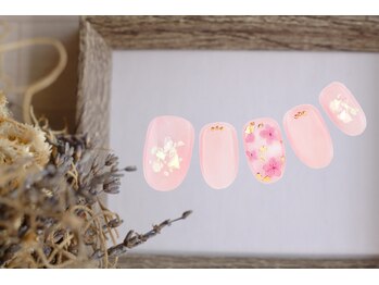 ネイルサロン ファストネイル サクラス戸塚店(FASTNAIL)/さくら　シンプル　【11659】
