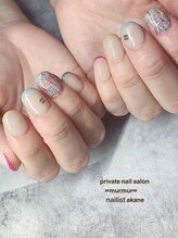 プライベート ネイルサロン マーマ(murmur)/スキニーフレンチデザイン