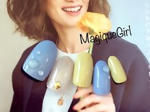 マジックガール 津田沼店(MagiqueGirl)/【水玉ネイル】