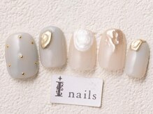 アイネイルズ 渋谷店(I nails)/淡色ニュアンス