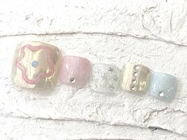 パステルフラワー￥9000