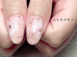 さくら アート フラワーネイル