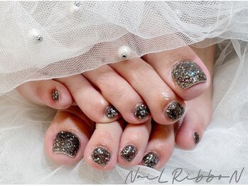 アイラッシュ アンド ネイル リボン 池袋店(RibboN)/[255]フットワンカラ¥5990～