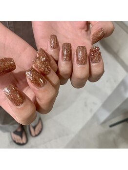 ラメワンカラー