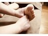 【ひざまでしっかり足のむくみ解消】足裏60分 +10分 ¥3980