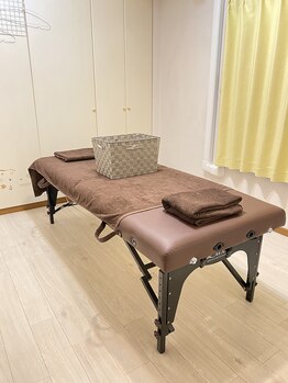 スマイルアゲイン整体院　川崎【肩こり/姿勢改善】　の写真/周りを気にせずリラックスできる<プライベート空間>をご用意◎あなただけの至福の時間をお過ごしください☆
