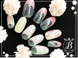 ニュアンスシェルネイル