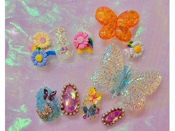 ジュエル ラ メール(Jewel la mer)/POP☆派手ネイル