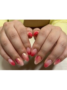 手描きアートが得意なサロン