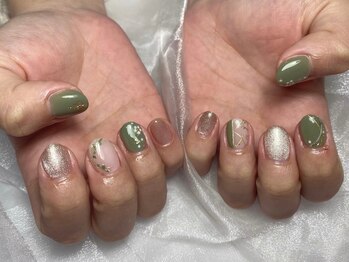ネイルモア 藤が丘店(nail mor.)/和柄ネイル