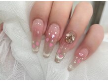 ネイルアンドアイラッシュスタジオ シュシュ(chouchou)/ピンクマグ・人気ハートホロ