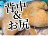 【背中＆お尻の2部位】剥離ありリベルハーブピーリング6千円商品券付￥44000