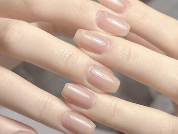 ネイル ルミエール 名古屋伏見店(Nail Lumiere)/ワンカラー　高持続フィルイン　