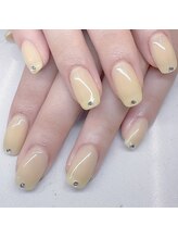 フォフォネイル 自由が丘(Fofo nail)/【バターイエローネイル】