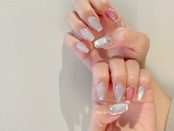 シベル(Ci belle)/フレンチネイル/上品ネイル