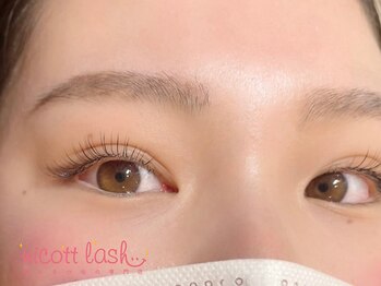 ニコット 大阪駅前第2ビル店(nicott lash)の写真/オフ込丁寧なデザイン提案と接客でリピーター様多数!【フラットラッシュ100本¥5180/120本¥5680】