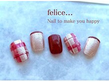 ネイルサロン フェリーチェ(felice)/【定額ネイル】¥7980