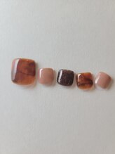 スターガーデン/秋冬フットネイル