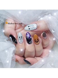 ハロウィン×手書きアート