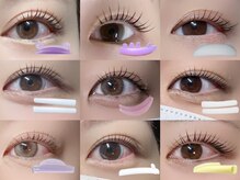 クレール(claire)の雰囲気（目元分析を細く行い、まつ毛の角度をミリ単位で調節◎）