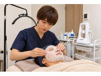 Rebelleyell 【メンズ専門/フェイシャル/ボディケア】【10/1 NEW OPEN（予定）】 の写真/忙しい男性こそケアを。メンズフェイシャルで清潔感と毛穴ざらつきに♪