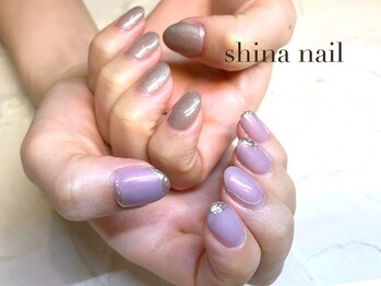 シナネイル 清澄白河店(SHINA NAIL)/ちぐはぐネイルデザイン♪