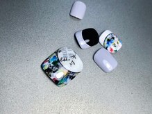 オーラリー ネイル アート メゾン(ORRERY nail art maison)/フット / カラフル