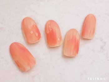 ファストネイル ロコ 志免店(FASTNAIL LOCO)/桃ネイル→写真番号:11738