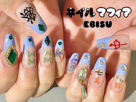 麻雀ネイル☆
