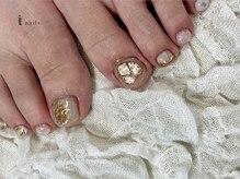 アイネイルズ 渋谷店(I nails)/【Kana.y】ベージュゴールド