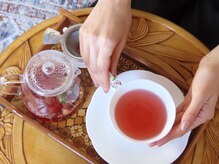 環/施術後のティータイム