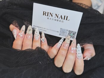 リンネイル 新大久保店(Rin Nail)/＃待ち込みデザイン＃付け放題