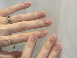ワンカラー&ストーン付け放題