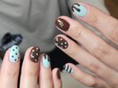 ミントチョコネイル