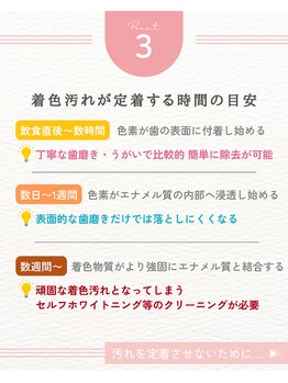エクシアホワイトニング 阪急洛西口駅前店/効果的な通い方
