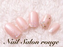ネイルサロン ルージュ(NailSalon rouge)/シンプル冬ネイル