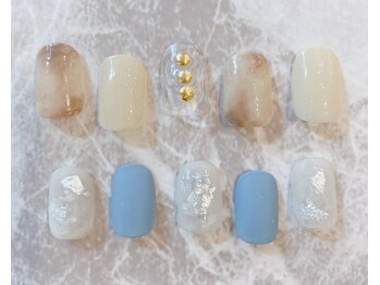 ネイルサロン ティフィン(tiffin)/~8月monthly design~