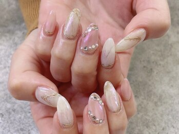 プライズアイリス アイラッシュ 池袋東口店(prize Iris eyelash)/大理石ネイル【池袋】