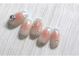 チークネイル・ワンホンネイル