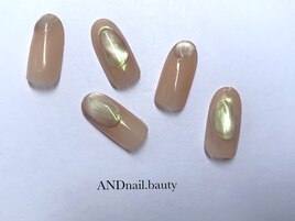 春ネイル/マグネット/藤沢ネイル