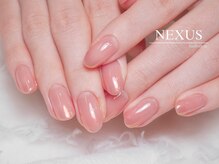 ネクサス(NEXUS)/リップカラーのちゅるんネイル