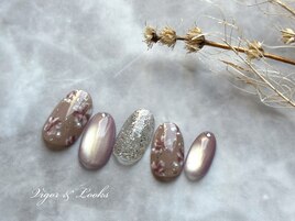 お花ネイル　マグネット