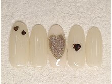 リノ ネイル(Rino nail)/11月新作2回目デート 711ｍ1