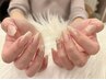 NAIL　MENU【ドライケア・オフ込み】選べるデザインネイルコース　¥6600