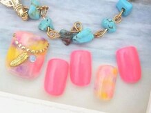 ネイルズガッシュ 大森駅前店(NAILs GUSH)/＊ヒッピーフェザー＊
