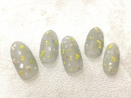 ドライフラワーネイル