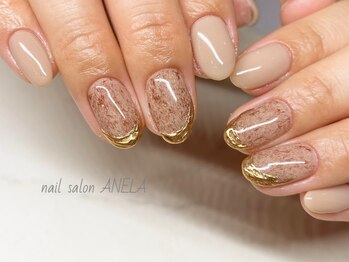 アネラ(ANELA)/ミラーニュアンスネイル