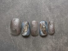 カラネイル 南森町店(calla nail)/マット×偏向パール