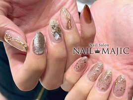 ミラーニュアンスネイル☆
