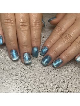 ネイルサロン ローズ(Rose)/マグネットカラー＋1100円。